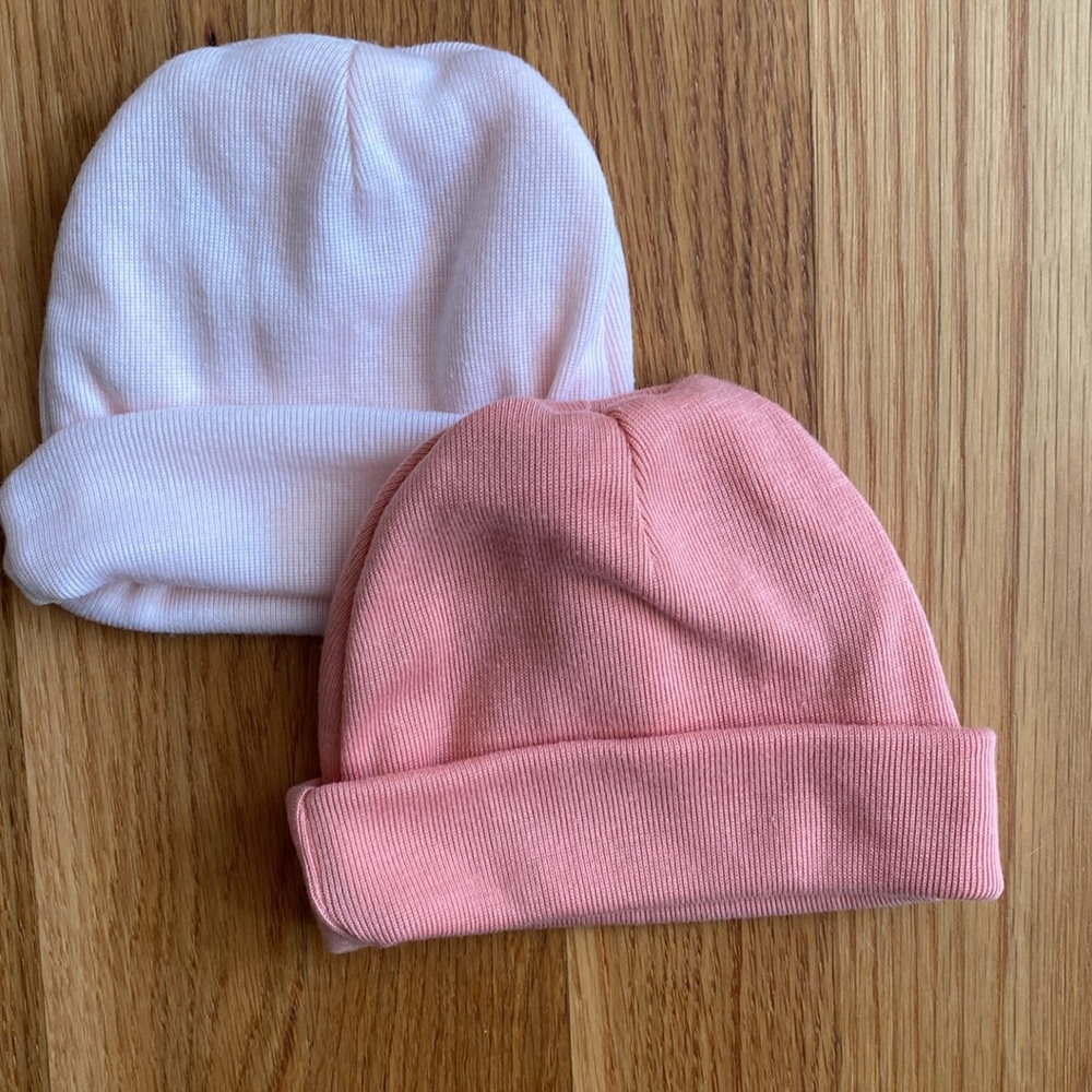 0-3M Carter’s Pink Hats